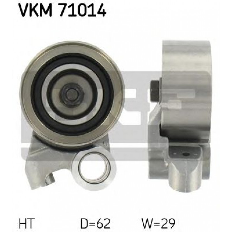 VKM 71014 SKF Ролик модуля натягувача ременя